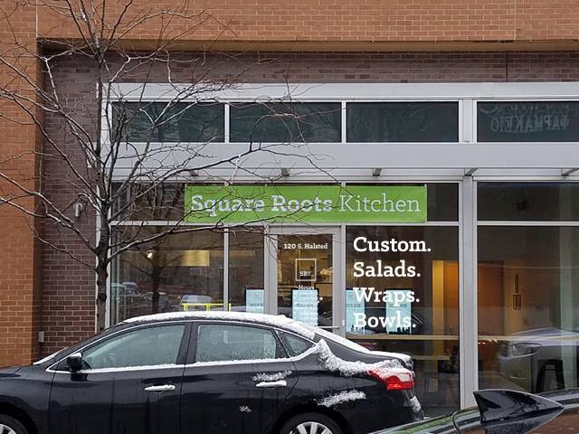 Square Roots Kitchen | restaurant | 120 S Halsted St Suite D, Chicago, IL 60661, USA | 7734139711 OR +1 773-413-9711