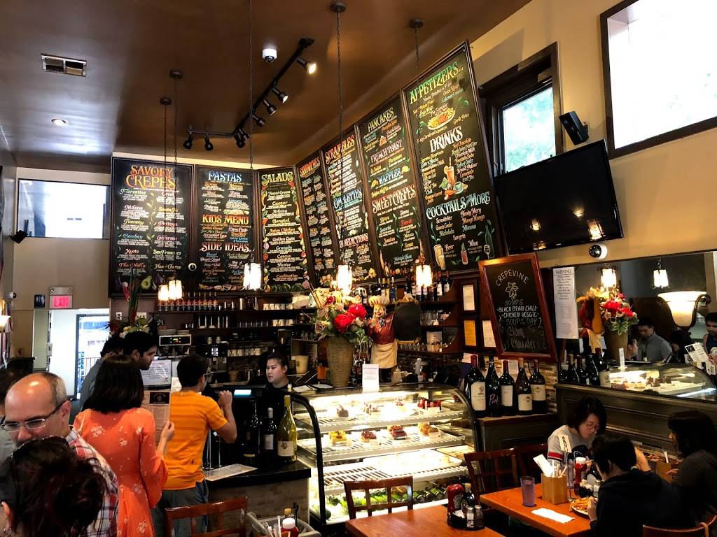 Crepevine | cafe | 300 Castro St, Mountain View, CA 94041, USA | 6509696878 OR +1 650-969-6878