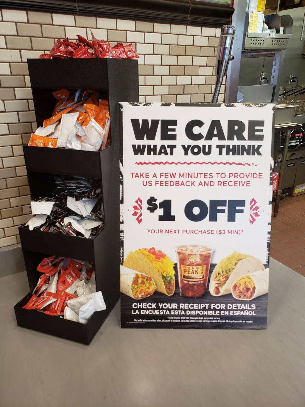 Del Taco | restaurant | 9637 E 71st St, Tulsa, OK 74133, USA | 5393671595 OR +1 539-367-1595