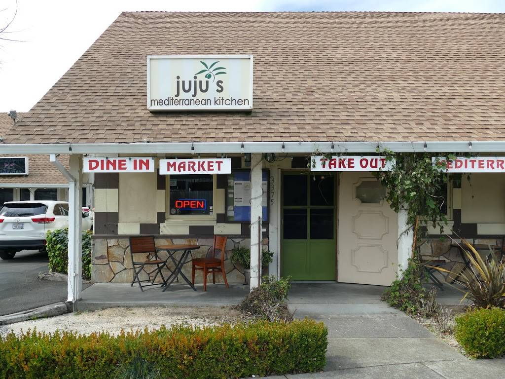 JuJus Mediterranean Kitchen | restaurant | 3375 Old California Way, Napa, CA 94558, USA | 7072266537 OR +1 707-226-6537