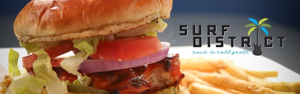 Surf District Rock n Roll Grill | restaurant | 619 Buddy Holly Pl, Clear Lake, IA 50428, USA | 6413571222 OR +1 641-357-1222