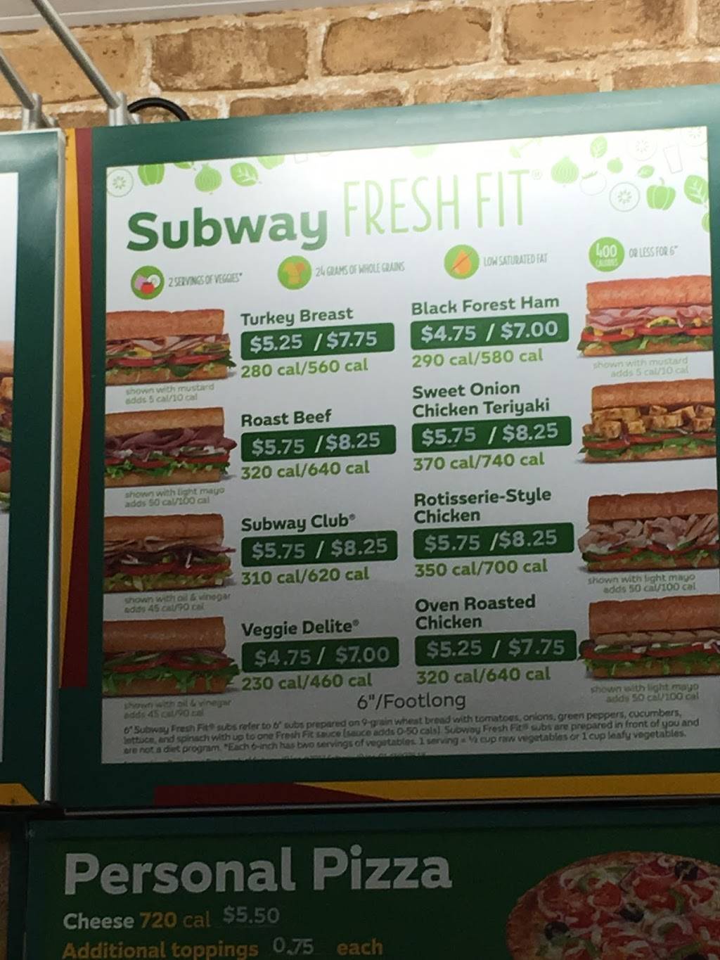 Subway | restaurant | 6542 Collins Ave, Miami Beach, FL 33141, USA | 3057638485 OR +1 305-763-8485