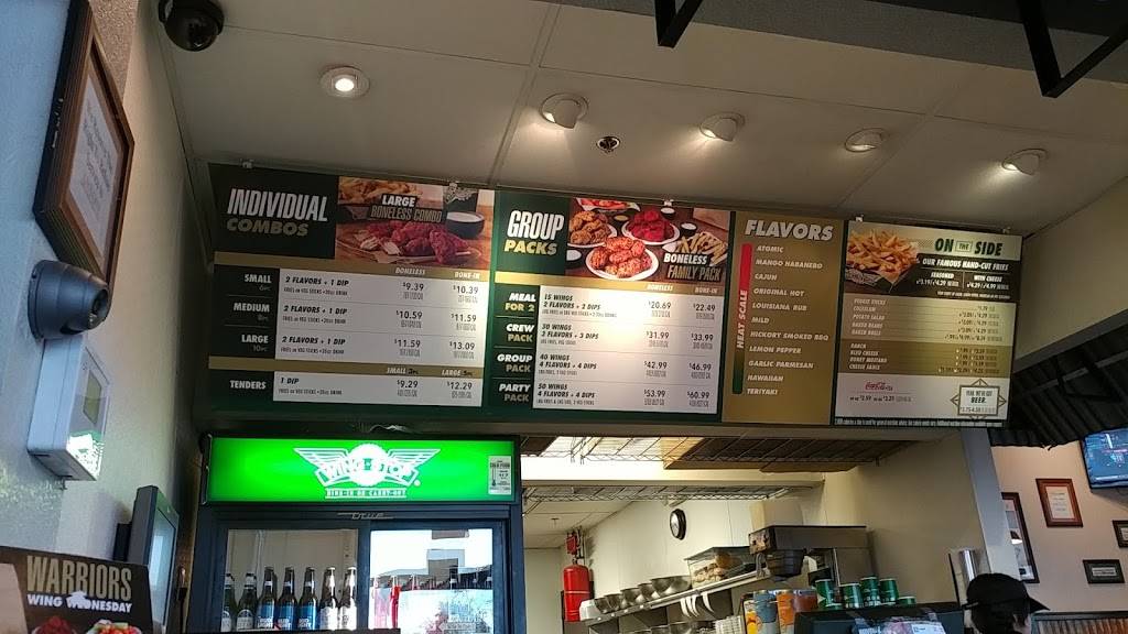 Wingstop | restaurant | 2490 Whipple Rd, Hayward, CA 94544, USA | 5104417867 OR +1 510-441-7867
