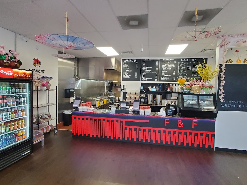 F&F Hibachi Express | restaurant | 709 W 38th St, Erie, PA 16508, USA | 8143151045 OR +1 814-315-1045