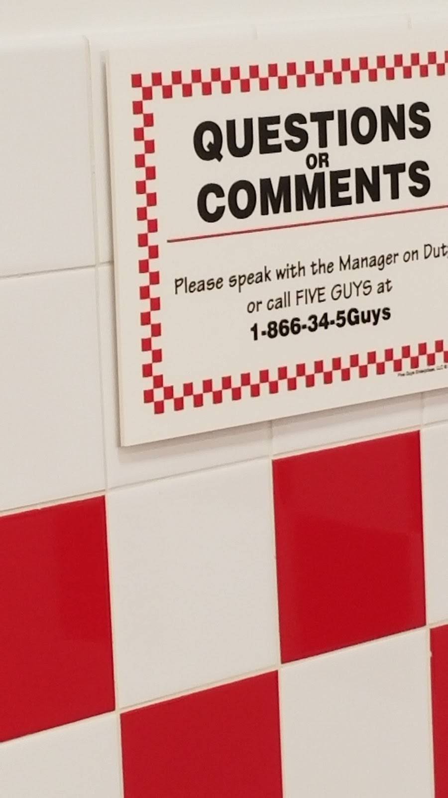 Five Guys | restaurant | 4 Kelch Dr, Malta, NY 12020, USA | 5182895645 OR +1 518-289-5645
