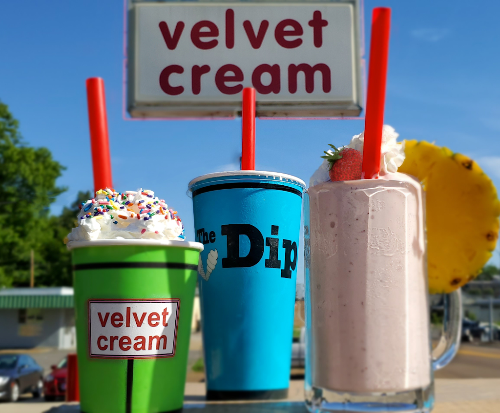 Velvet Cream - The Dip | restaurant | 2290 Hwy 51 S, Hernando, MS 38632, USA | 6624296540 OR +1 662-429-6540
