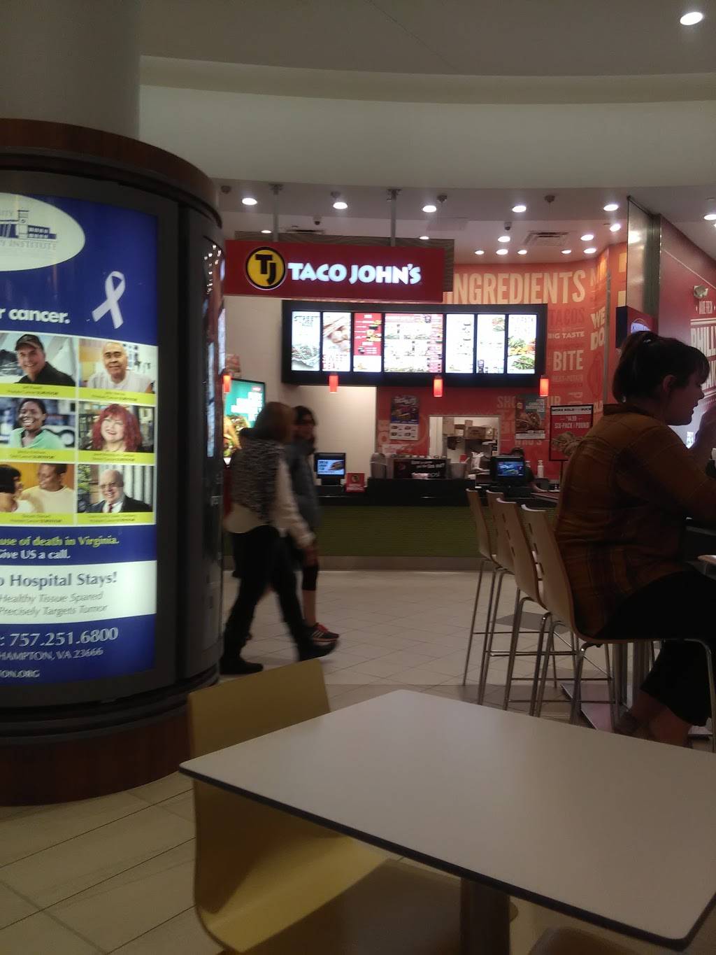 Taco Johns | restaurant | 701 Lynnhaven Parkway FC15, Virginia Beach, VA 23452, USA | 7577697031 OR +1 757-769-7031