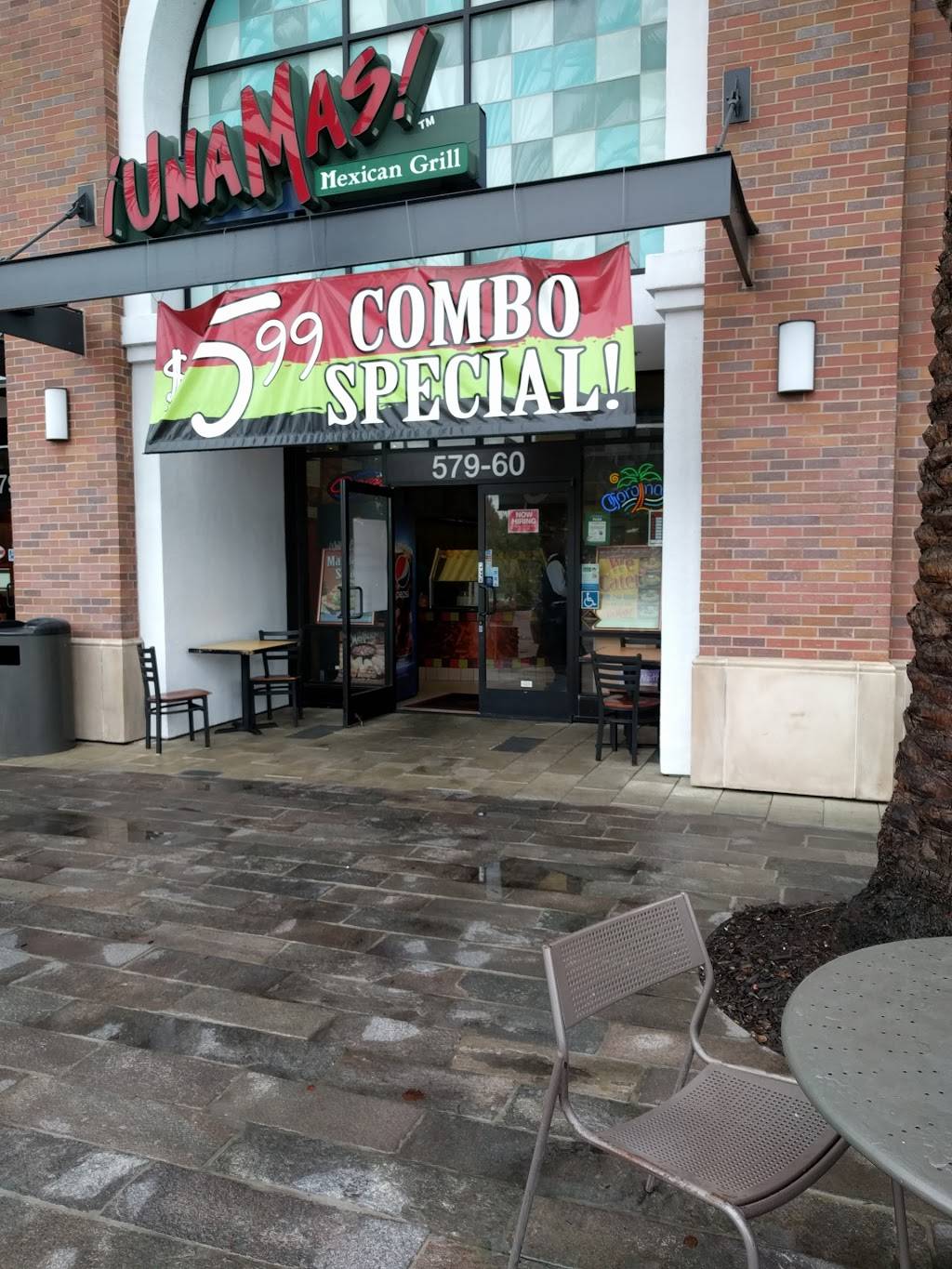 Una Mas Restaurant | restaurant | 579 Coleman Ave, San Jose, CA 95110, USA | 4082980100 OR +1 408-298-0100