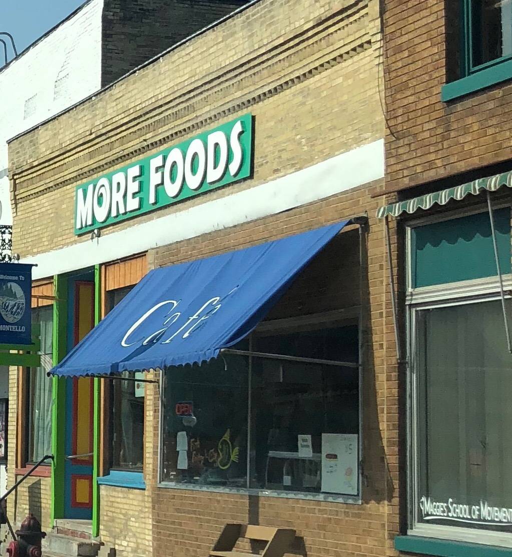 MORE Healthy Foods | restaurant | 15 Main St, Montello, WI 53949, USA | 6082978111 OR +1 608-297-8111