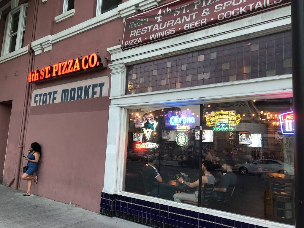 4th St Pizza Co | meal takeaway | 150 E Santa Clara St, San Jose, CA 95113, USA | 4082867500 OR +1 408-286-7500