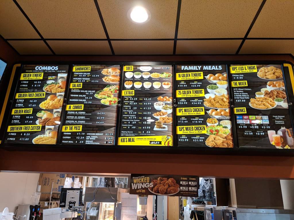 Golden Chick | meal takeaway | 4150 Justin Rd Ste 120, Flower Mound, TX 75077, USA | 9402412499 OR +1 940-241-2499