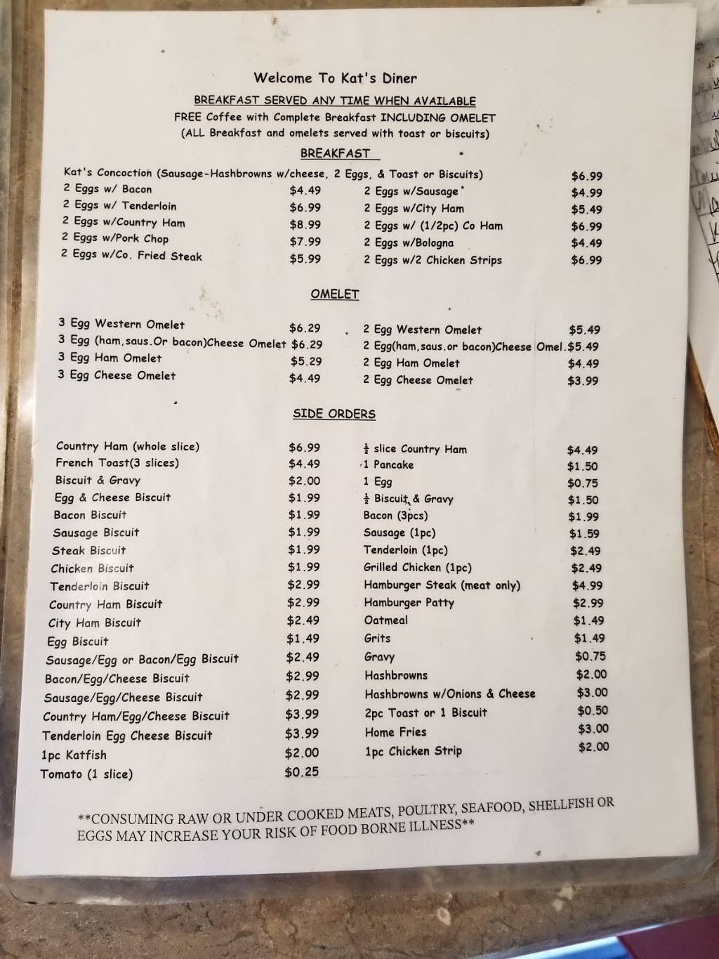 Kats Diner & Market | restaurant | 9155 Old Nashville Hwy, McMinnville, TN 37110, USA | 9319392053 OR +1 931-939-2053