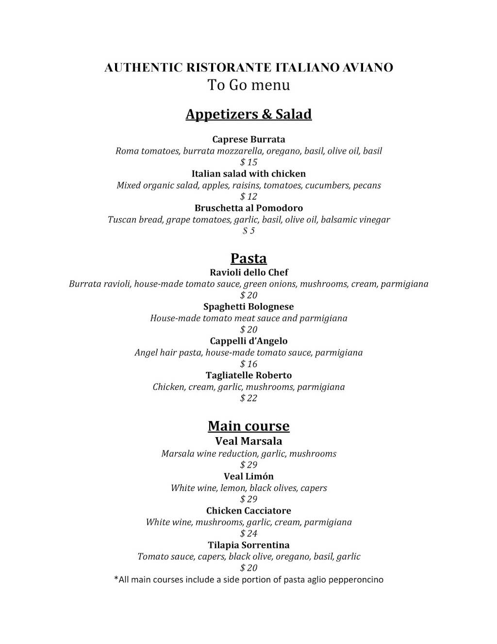 Avianos Italian Cuisine | restaurant | 3090 N Eastman Rd, Longview, TX 75605, USA | 8444284266 OR +1 844-428-4266