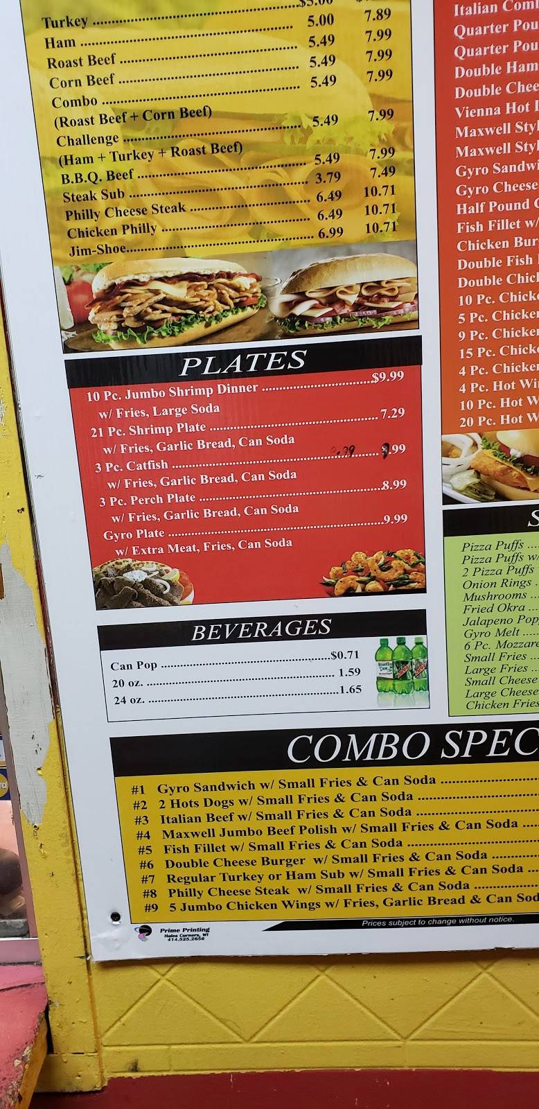 Chicago Sub | meal takeaway | 2735 W Burleigh St, Milwaukee, WI 53210, USA | 4144476100 OR +1 414-447-6100