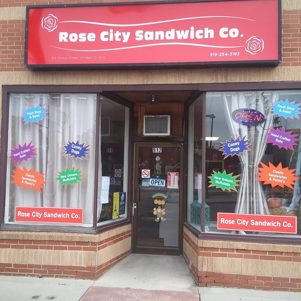 Rose City Sandwich Co. | restaurant | 912 Ottawa St, Windsor, ON N8X 2E1, Canada | 5192543193 OR +1 519-254-3193
