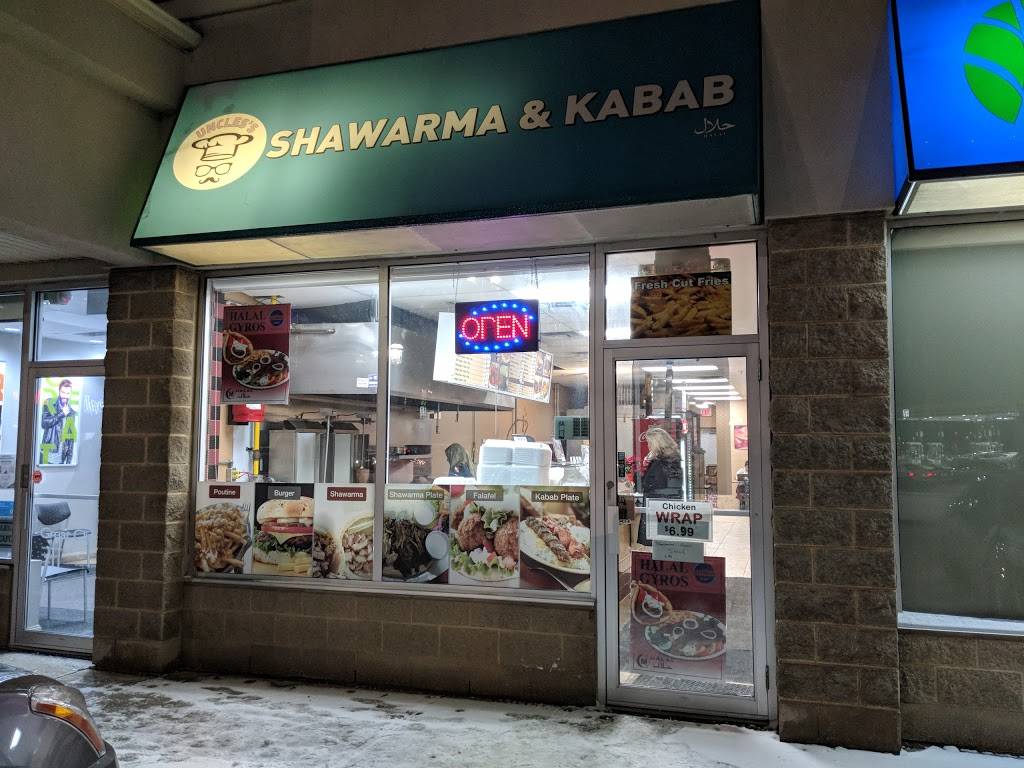 Uncles Shawarma & Kabab | restaurant | 425 University Ave E, Waterloo, ON N2K 3J4, Canada | 5195790444 OR +1 519-579-0444