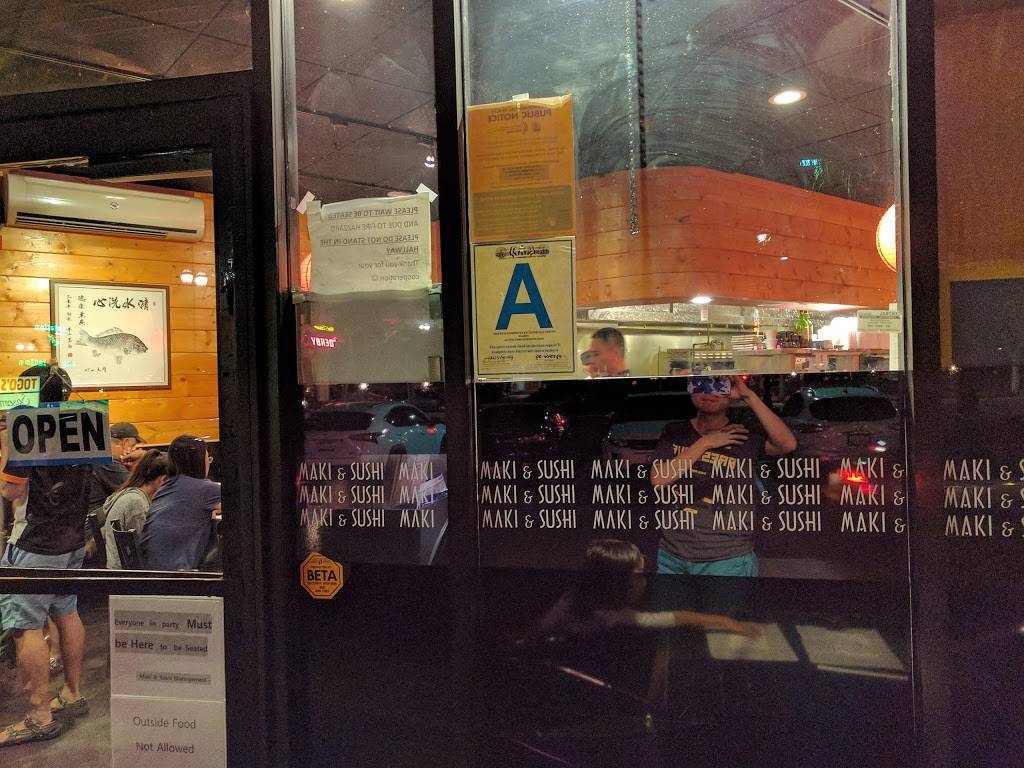 Maki & Sushi | restaurant | 302 E Huntington Dr, Arcadia, CA 91006, USA | 6264629600 OR +1 626-462-9600