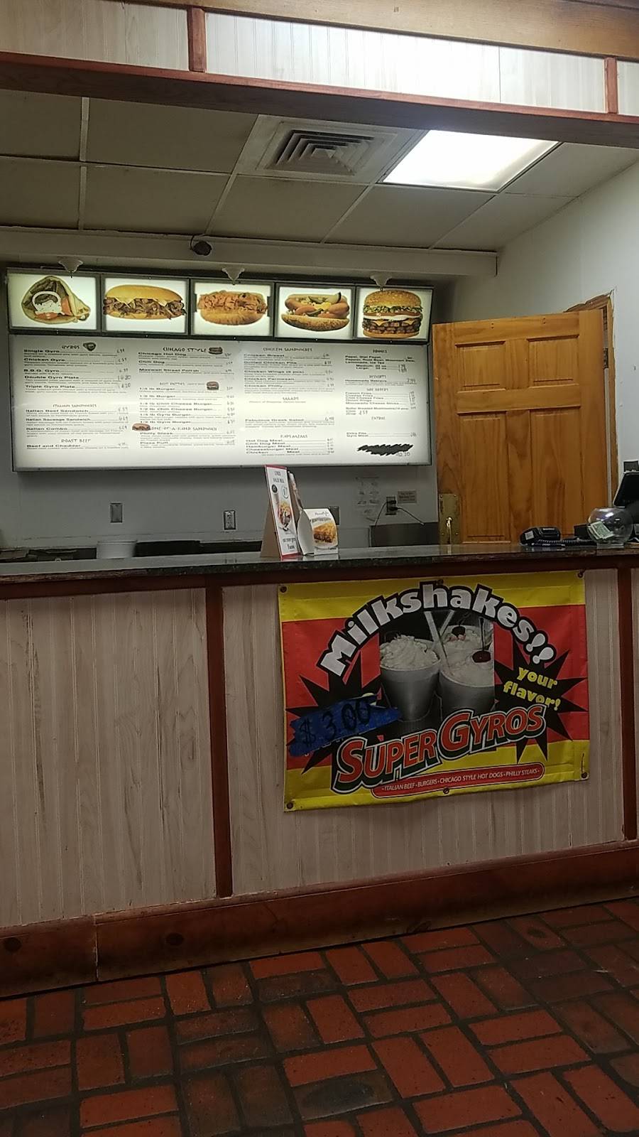 Super Gyros | restaurant | 200 Veterans Dr, East Peoria, IL 61611, USA | 3098392160 OR +1 309-839-2160