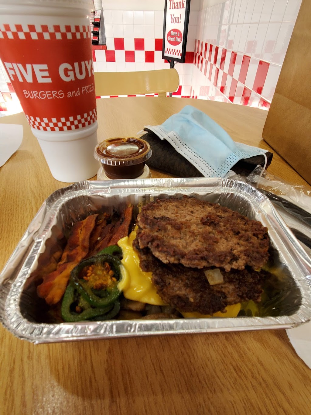 Five Guys | meal takeaway | 1690 Airport Blvd Unit 800, Pensacola, FL 32504, USA | 8504845388 OR +1 850-484-5388