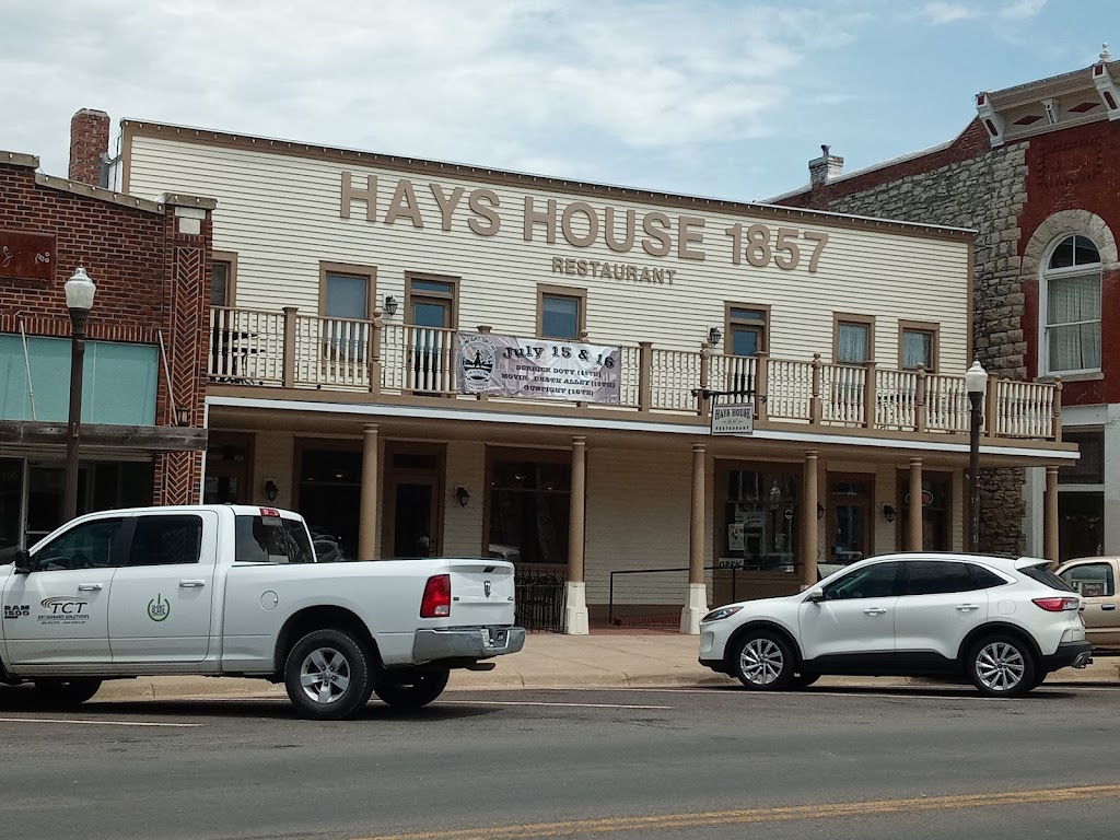 Hays House 1857 Restaurant and Tavern | restaurant | 112 W Main St, Council Grove, KS 66846, USA | 6207675911 OR +1 620-767-5911
