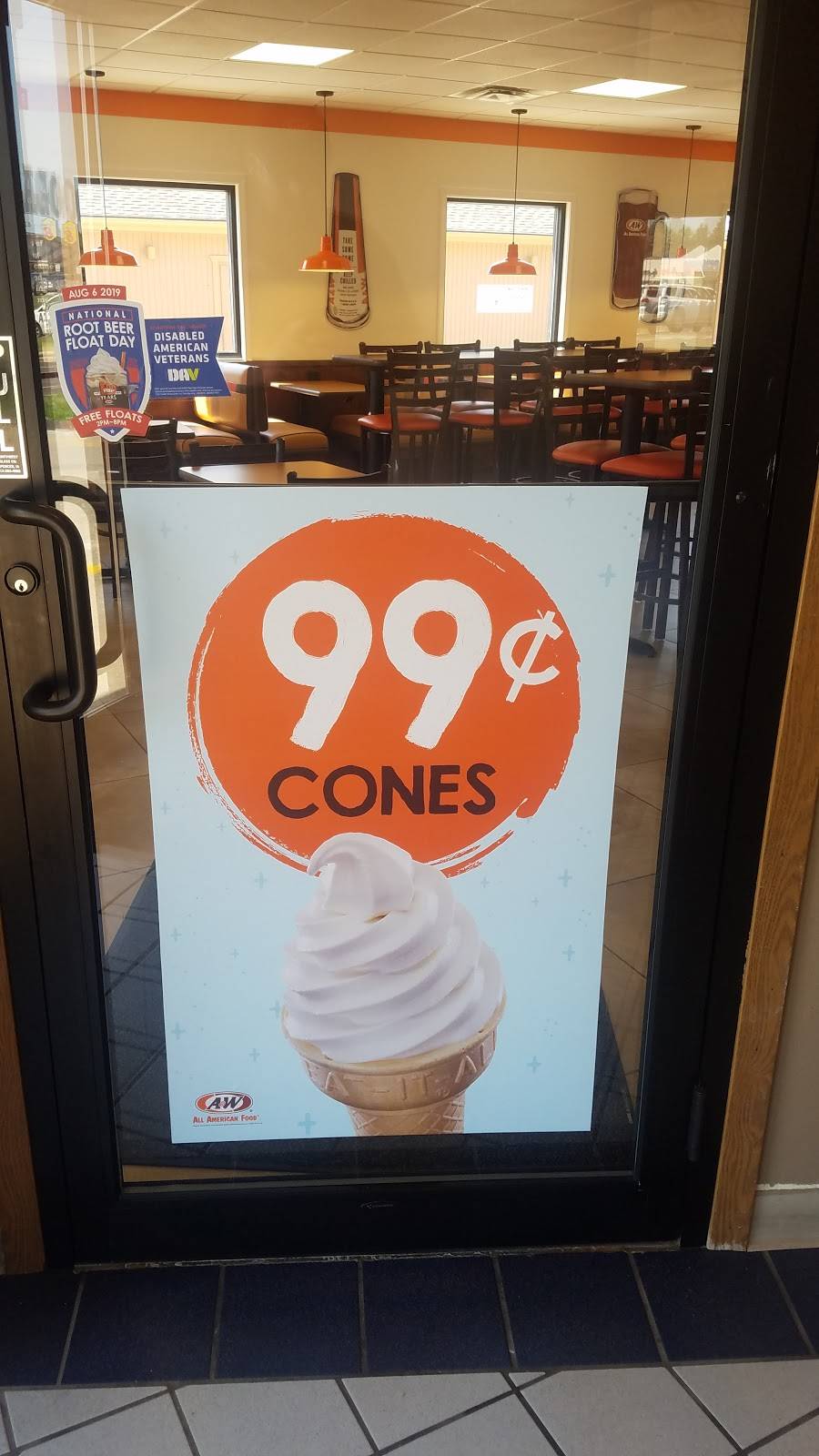 A&W Restaurants | restaurant | 2308 17th St, Spirit Lake, IA 51360, USA | 7123399246 OR +1 712-339-9246