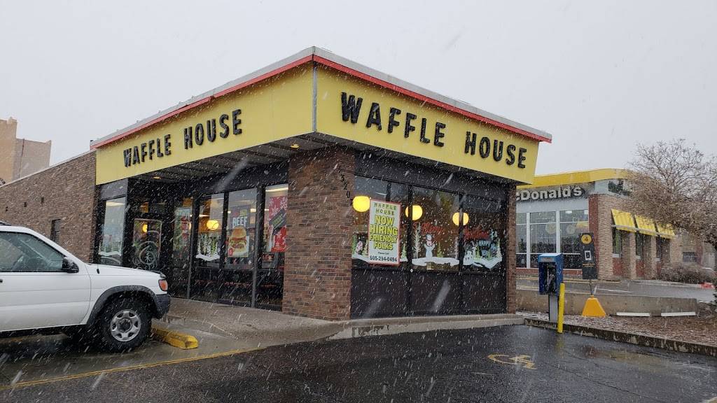 Waffle House | restaurant | 13207 Central Ave NE, Albuquerque, NM 87123, USA | 5052940494 OR +1 505-294-0494