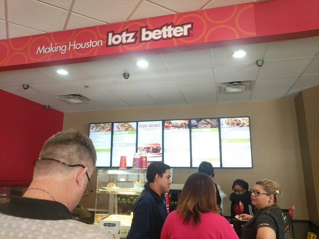 Schlotzskys | restaurant | 1104 N Sam Houston Pkwy E C, Houston, TX 77032, USA | 2812271465 OR +1 281-227-1465