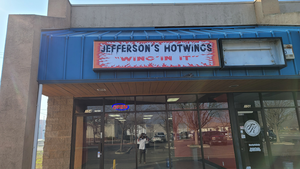 JEFFERSON HOT WINGS | restaurant | 104 N 11th Ave, Hanford, CA 93230, USA | 5598521002 OR +1 559-852-1002