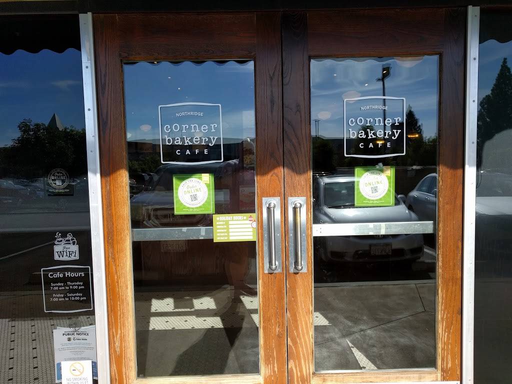 Corner Bakery Cafe | bakery | 19500 Plummer St g3, Northridge, CA 91324, USA | 8186712001 OR +1 818-671-2001