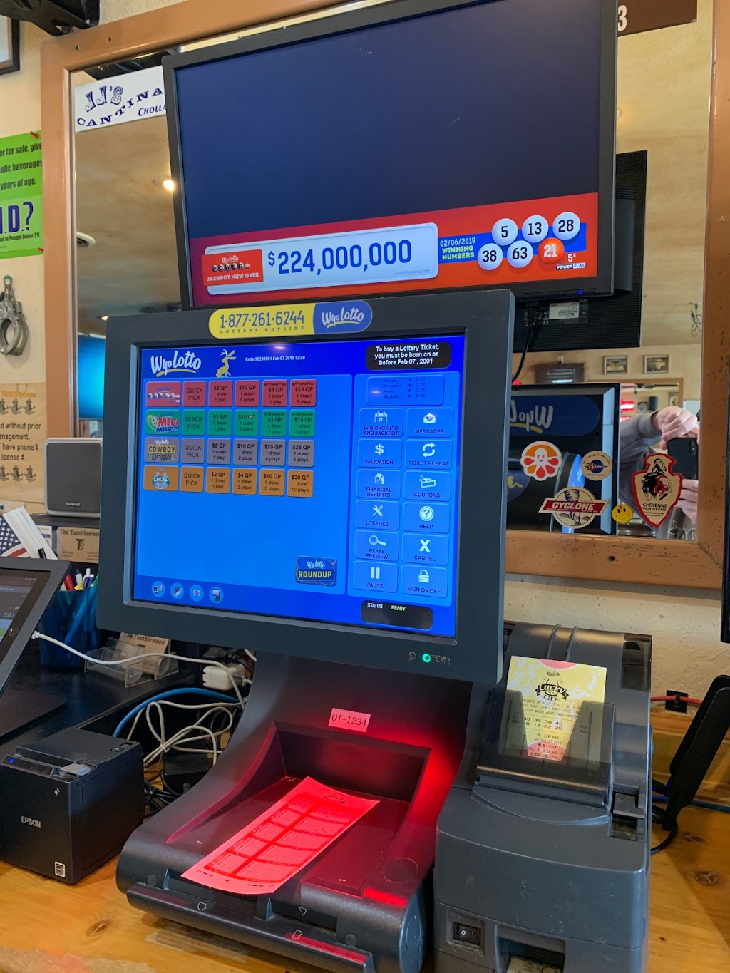 The Tumbleweed | cafe | 4070 Interstate 80 Service Rd, Burns, WY 82053, USA | 3075473660 OR +1 307-547-3660