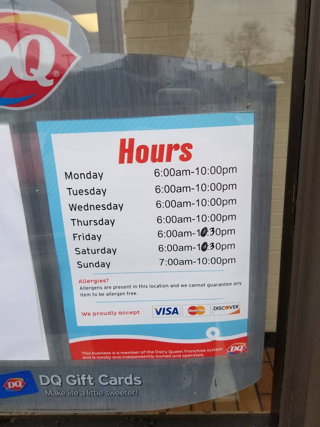 Dairy Queen Grill & Chill | restaurant | 912 Bellefonte Rd, Flatwoods, KY 41139, USA | 6068362831 OR +1 606-836-2831