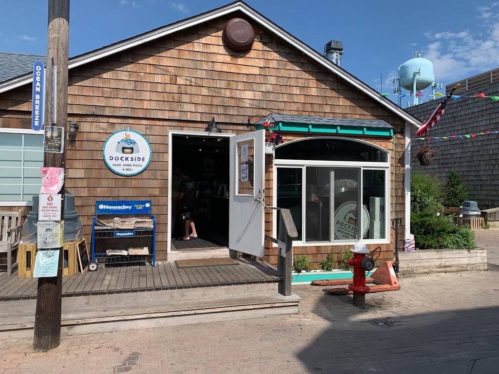 Dockside Brick Oven Pizza & Deli | meal takeaway | 778 Bay Walk, Ocean Beach, NY 11770, USA | 6315830303 OR +1 631-583-0303