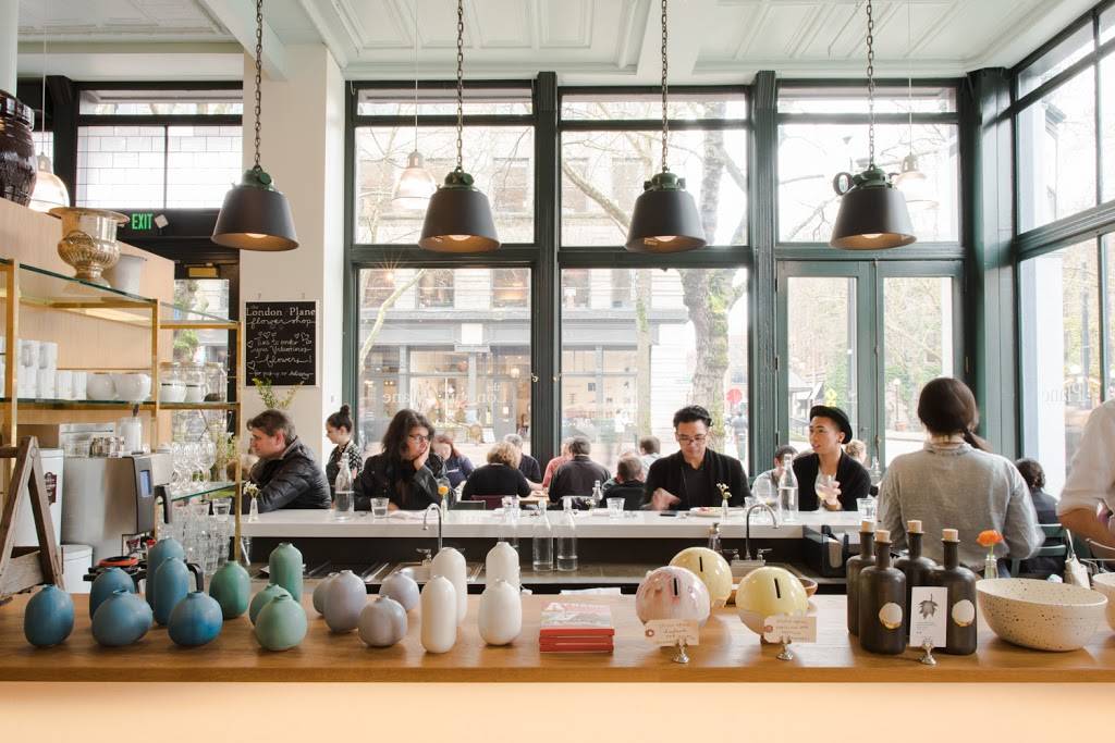 The London Plane | cafe | 300 Occidental Ave S, Seattle, WA 98104, USA | 2066241374 OR +1 206-624-1374