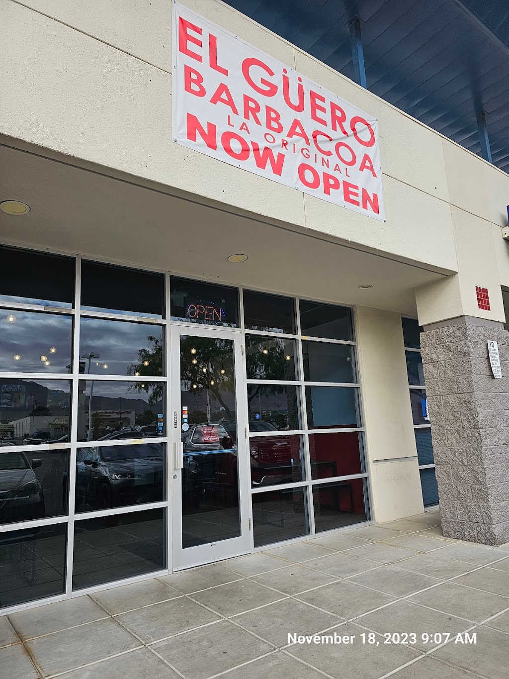 Barbacoa El Güero | restaurant | 865 Resler Dr K, El Paso, TX 79912, USA | 9155269380 OR +1 915-526-9380