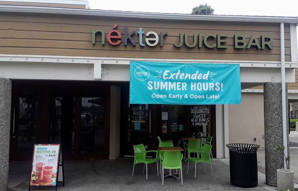 Nekter Juice Bar | cafe | 6467 CA-1, Long Beach, CA 90803, USA | 5623754400 OR +1 562-375-4400