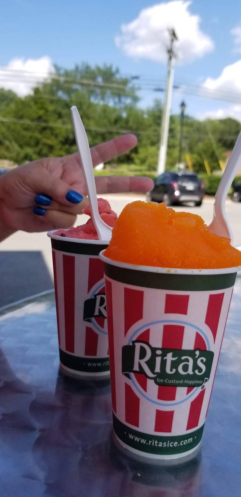 Ritas Italian Ice & Frozen Custard | restaurant | 7171 Nolensville Rd, Nolensville, TN 37135, USA | 6157762100 OR +1 615-776-2100