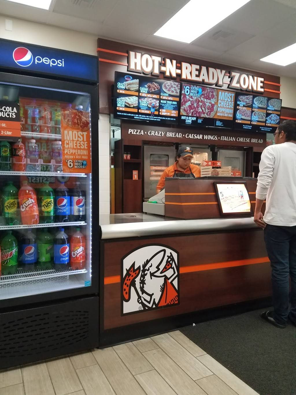 Little Caesars Pizza | meal takeaway | 183 W Manchester Ave, Los Angeles, CA 90003, USA | 3235410928 OR +1 323-541-0928