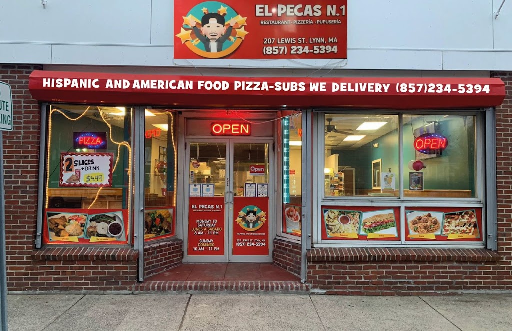 El Pecas N°1 | restaurant | 207 Lewis St, Lynn, MA 01902, USA | 8572345394 OR +1 857-234-5394