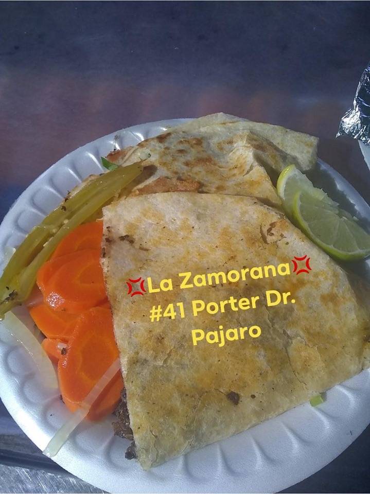 La Zamorana Mexican Food | restaurant | 41 Porter Dr, Watsonville, CA 95076, USA | 8315954562 OR +1 831-595-4562