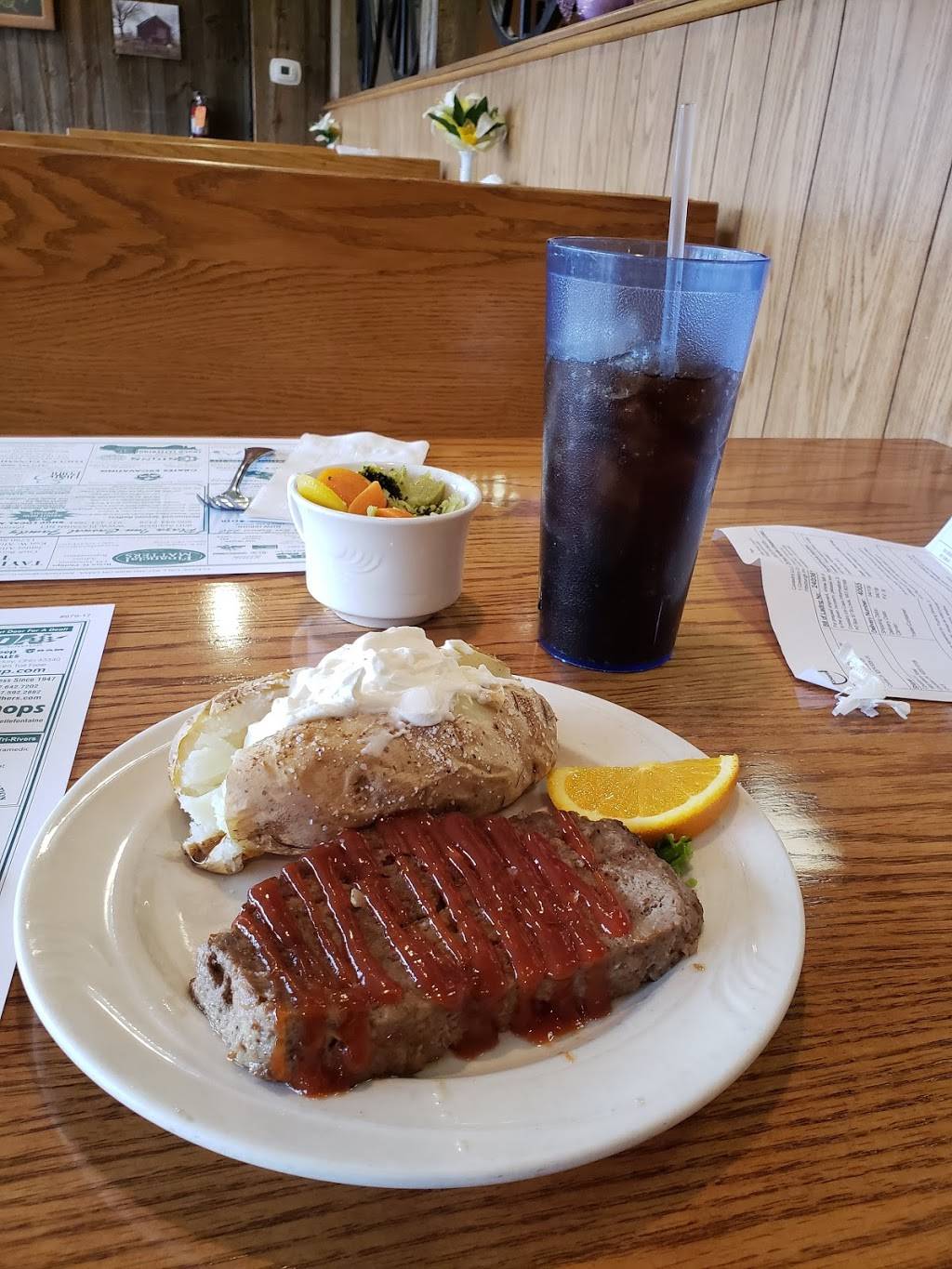 Plaza Inn Restaurant | restaurant | 491 S Main St, Mt Victory, OH 43340, USA | 9373542851 OR +1 937-354-2851