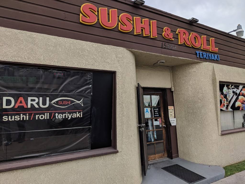 Daru Sushi & Roll Teriyaki | restaurant | 15920 Clark Ave, Bellflower, CA 90706, USA | 5628665227 OR +1 562-866-5227