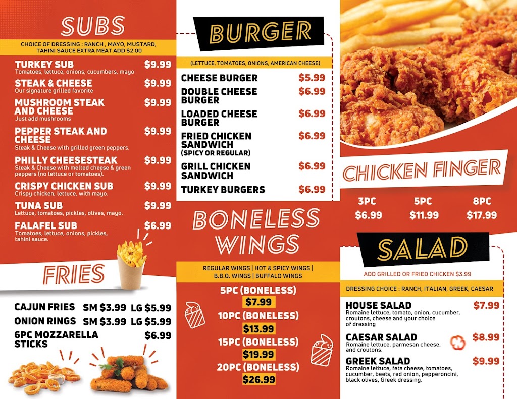 VEGAS SUBS & GRILL | restaurant | 19850 Fenkell Ave, Detroit, MI 48223, USA | 3136320048 OR +1 313-632-0048