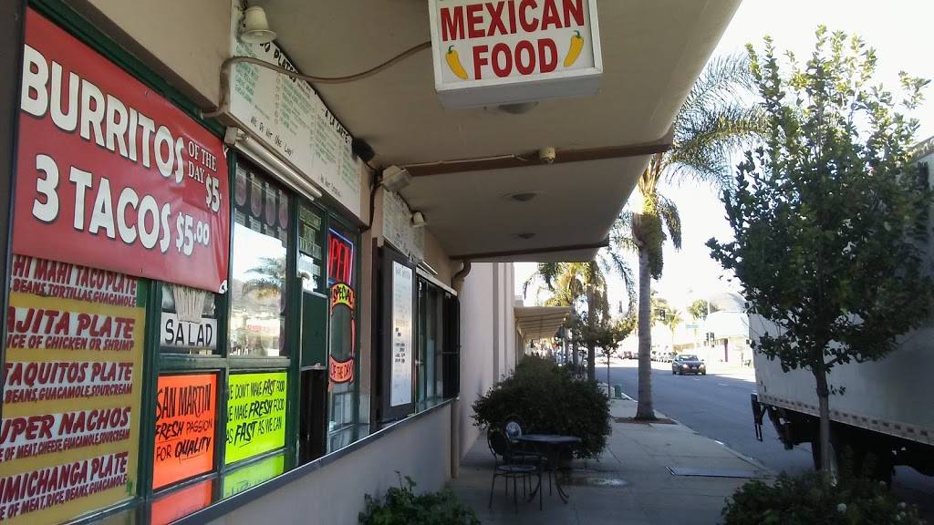 San Martin Fresh Mexican Grill | restaurant | 2770 E Main St, Ventura, CA 93003, USA | 8056438950 OR +1 805-643-8950