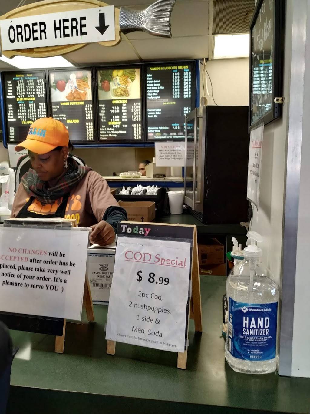 Yasins Homestyle Seafood | restaurant | 1080 Ralph David Abernathy Blvd, Atlanta, GA 30310, USA | 4047534363 OR +1 404-753-4363