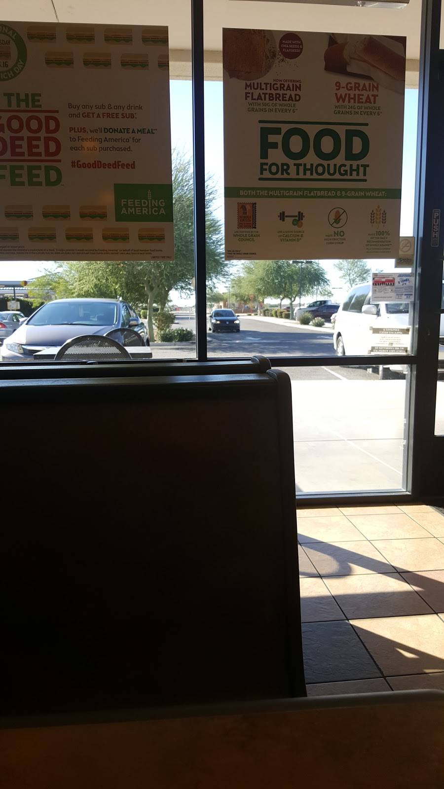 Subway | restaurant | Waddell and Litchfield, 13954 W Waddell Rd Suite 15, Surprise, AZ 85379, USA | 6239756175 OR +1 623-975-6175