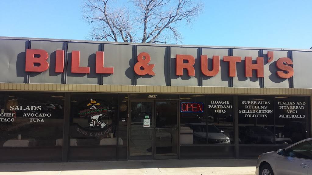 Bill & Ruths Sub Shops | restaurant | 1517 S Main St, Tulsa, OK 74119, USA | 9185847827 OR +1 918-584-7827