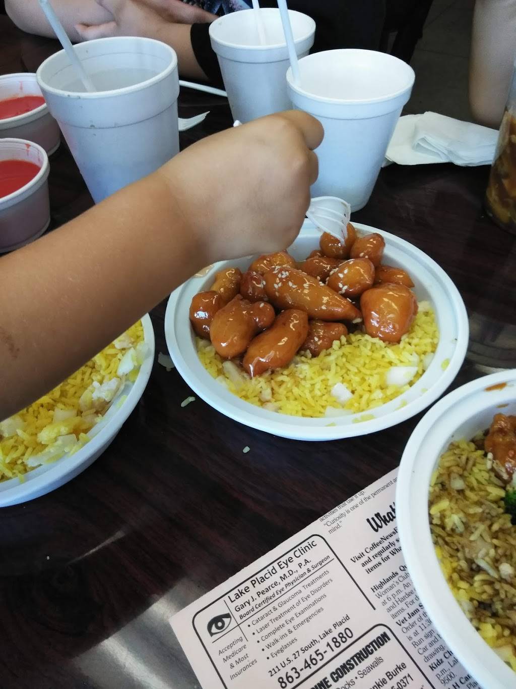 Yums Chinese Food | restaurant | 150 Plaza Ave, Lake Placid, FL 33852, USA | 8632600315 OR +1 863-260-0315