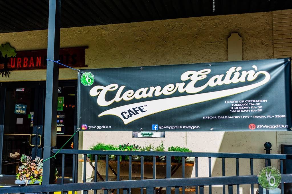 Veggd Out Vegan Kitchen (Cleaner Eatin Café) | restaurant | inside of Urban Roots Garden Supply, 11780 N Dale Mabry Hwy, Tampa, FL 33618, USA | 8133610841 OR +1 813-361-0841