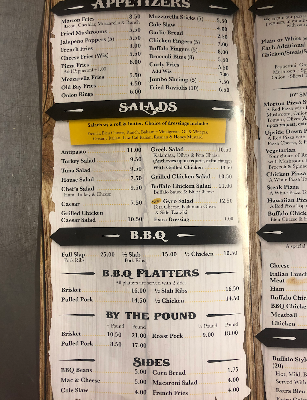 Morton Street Pizza & Grill | restaurant | 27 S Morton Ave, Morton, PA 19070, USA | 6108925900 OR +1 610-892-5900