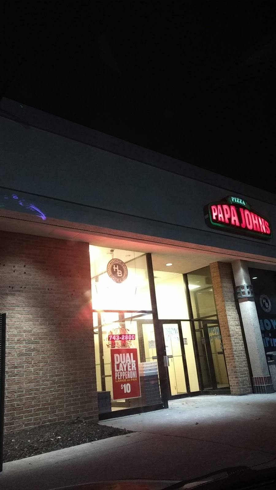 Papa Johns Pizza | restaurant | 1400 W State St, West Lafayette, IN 47906, USA | 7657432800 OR +1 765-743-2800